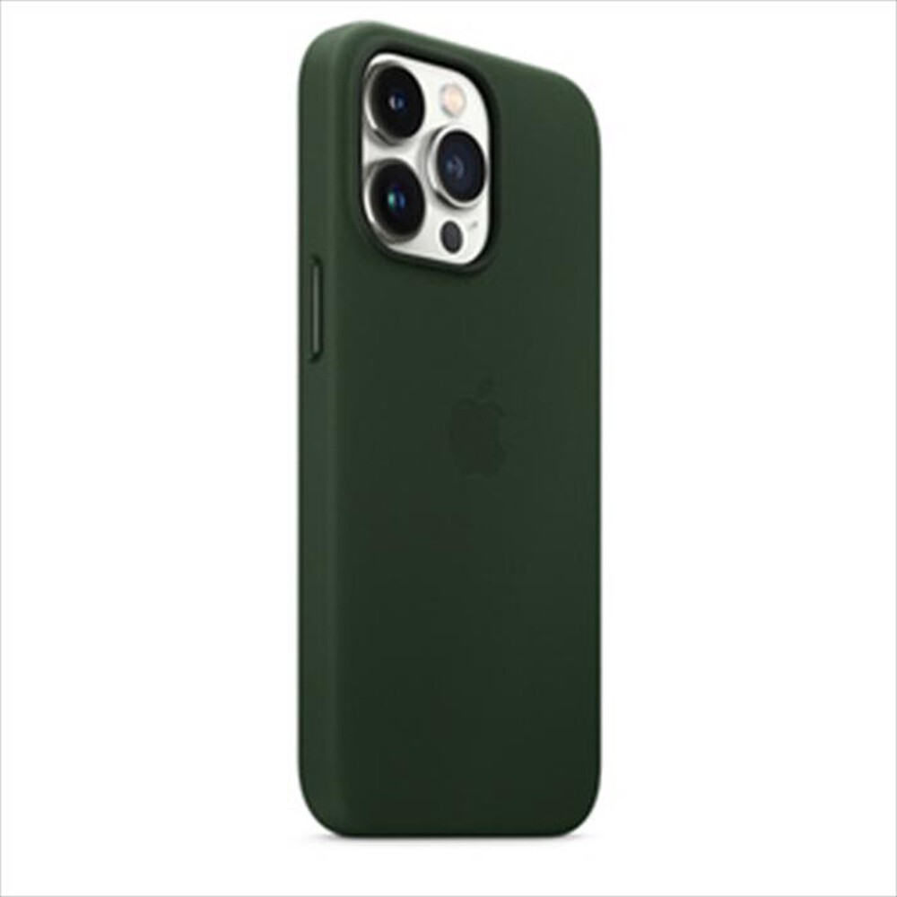 "APPLE - Custodia MagSafe in pelle per iPhone 13 Pro-Verde sequoia"