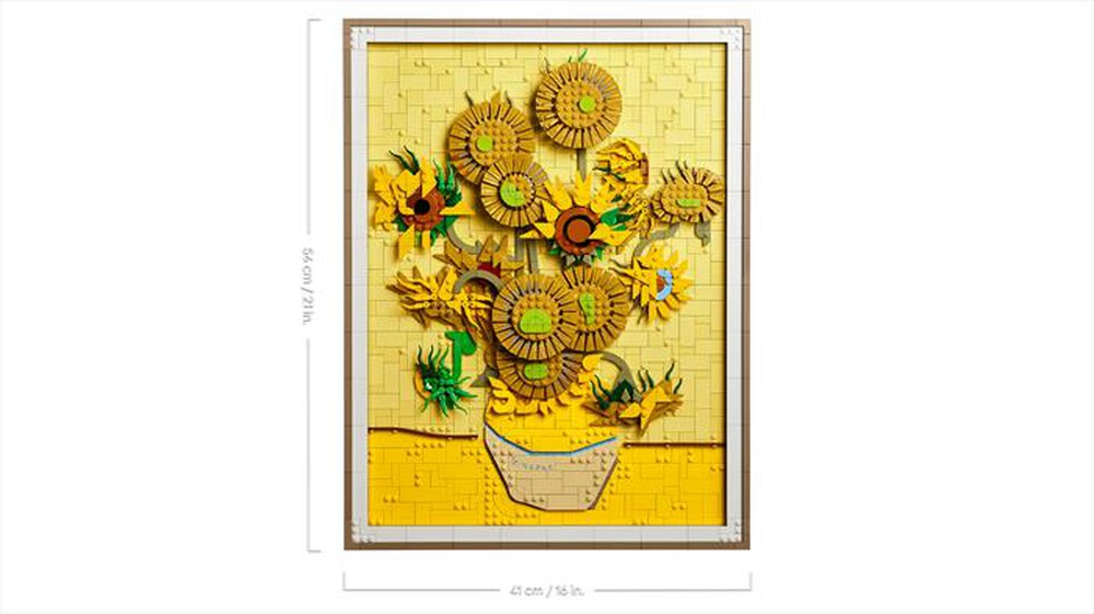 "LEGO - VINCENT VAN GOGH  GIRASOLI 31215-,"