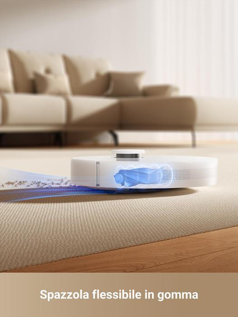 "DREAME - Aspirapolvere robot D10 PLUS GEN2-Bianco"