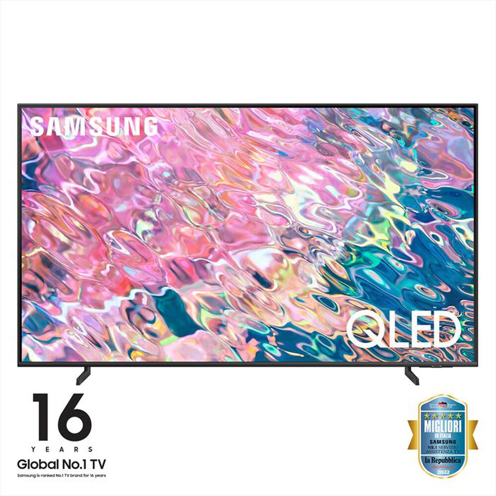 "SAMSUNG - Smart TV QLED 4K 75” QE75Q60B-Black"