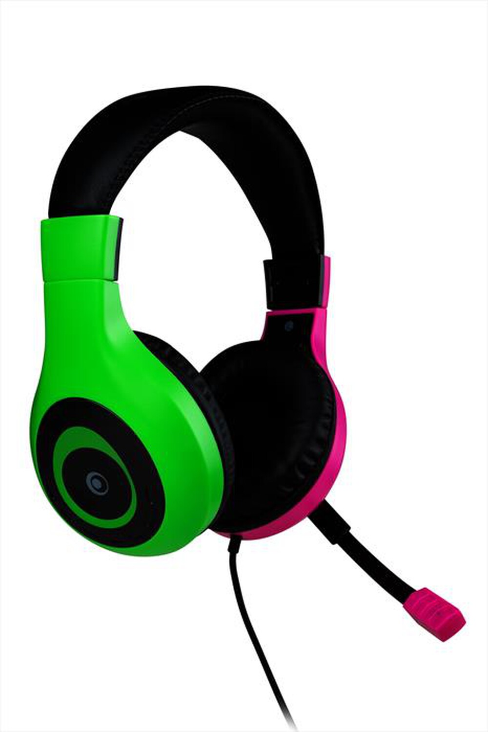 "BIG BEN - CUFFIE STEREO GAMING V1 BICOLOR VIOLA/VERDE SWITCH-Viola/Verde"