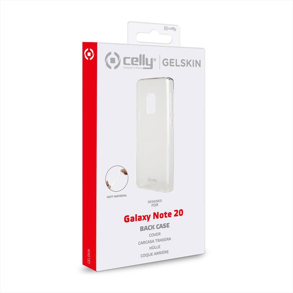 "CELLY - GELSKIN922 - TPU COVER GALAXY NOTE 20-Trasparente/TPU"