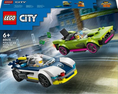 LEGO - CITY POLICE Inseguimento macchina da corsa 60415