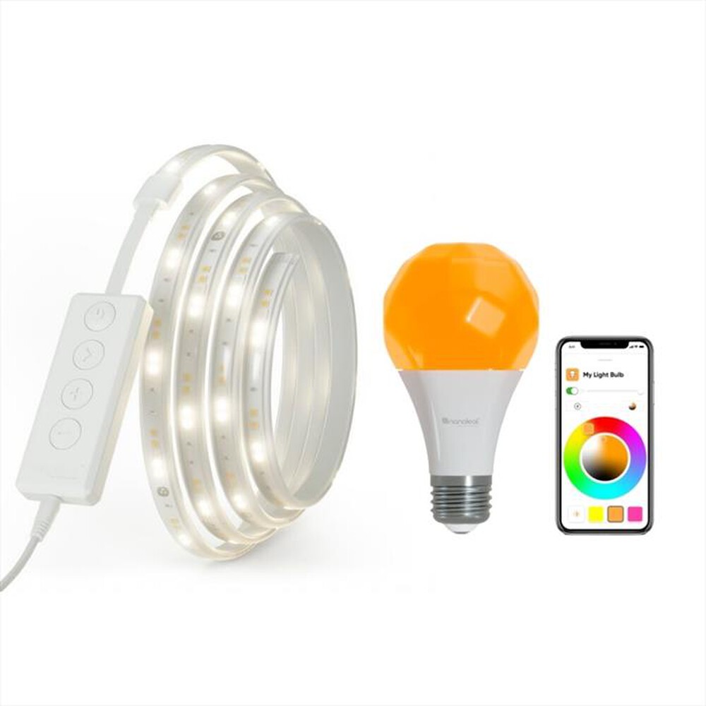 "NANOLEAF - ESSENTIAL LAMPADINA SMART E27+LIGHTSTRIPS"