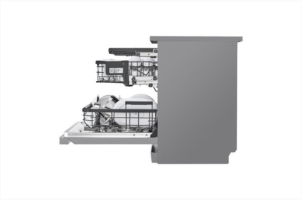 Immagine del prodotto LG - Lavastoviglie DF587HVS Classe A 14 coperti-Argento