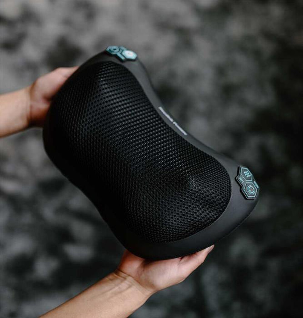 Cuscino Massaggiante Cervicale Con Calore: Ergonomico, Memory Foam, Per Collo E Spalle, Fodera Lavabile