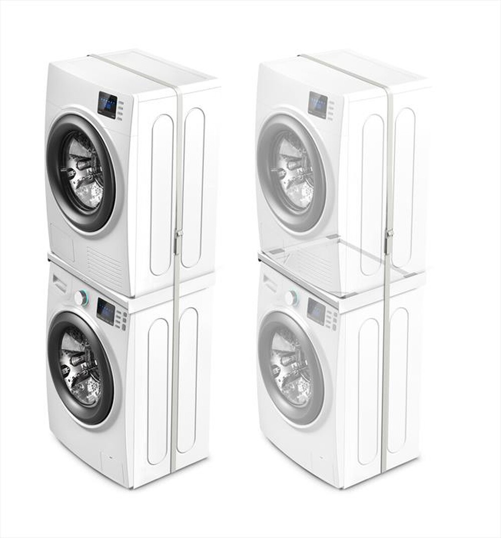 "MELICONI - TORRE SLIM L45 Kit di sovrapposizione-Tecnopolimero bianco"