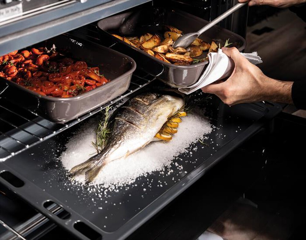 "GLEM GAS - Cucina a gas U855VX Classe A-BIANCO"