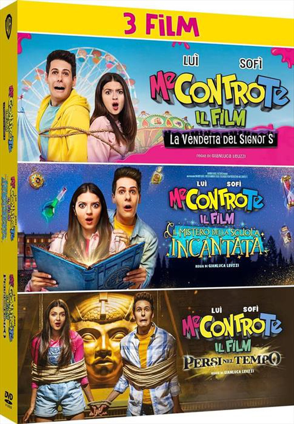 "WARNER HOME VIDEO - Me Contro Te Collection (3 Dvd)"