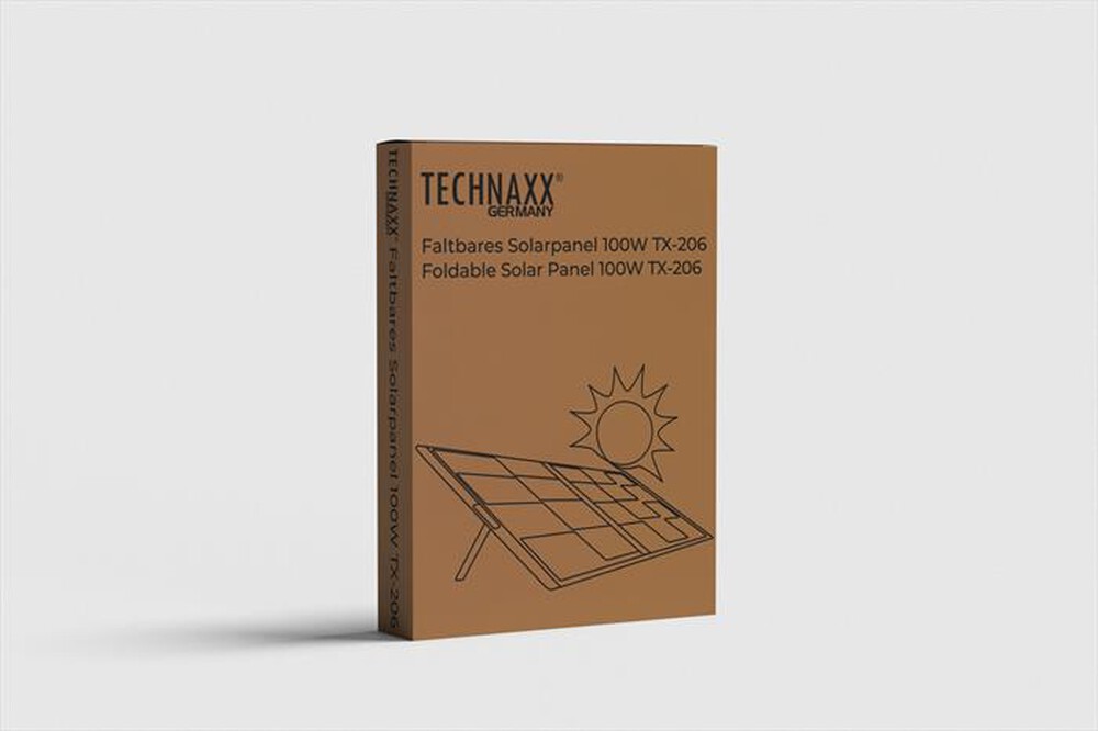 Immagine del prodotto TECHNAXX - Pannello solare pieghevole 100W TX-206