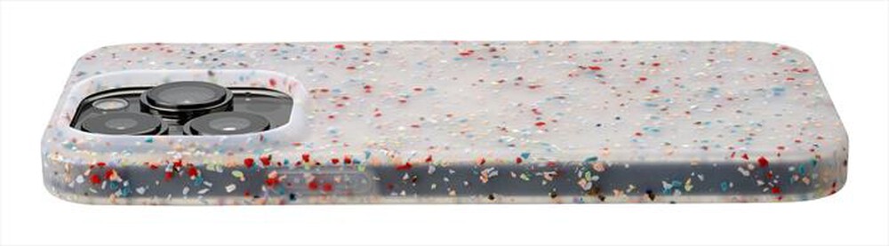 "CELLULARLINE - Cover SENSATION DOTS per iPhone 14 Pro-White"