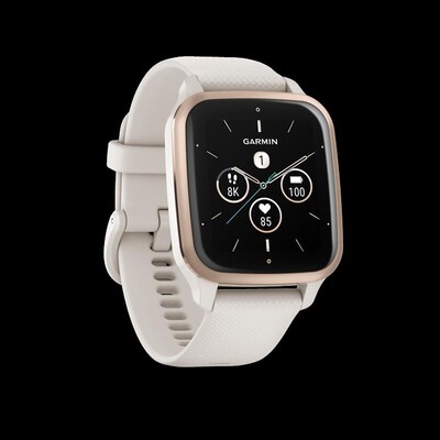 GARMIN - Smart Watch VENU SQ 2, MUSIC-IVORY/PEACH