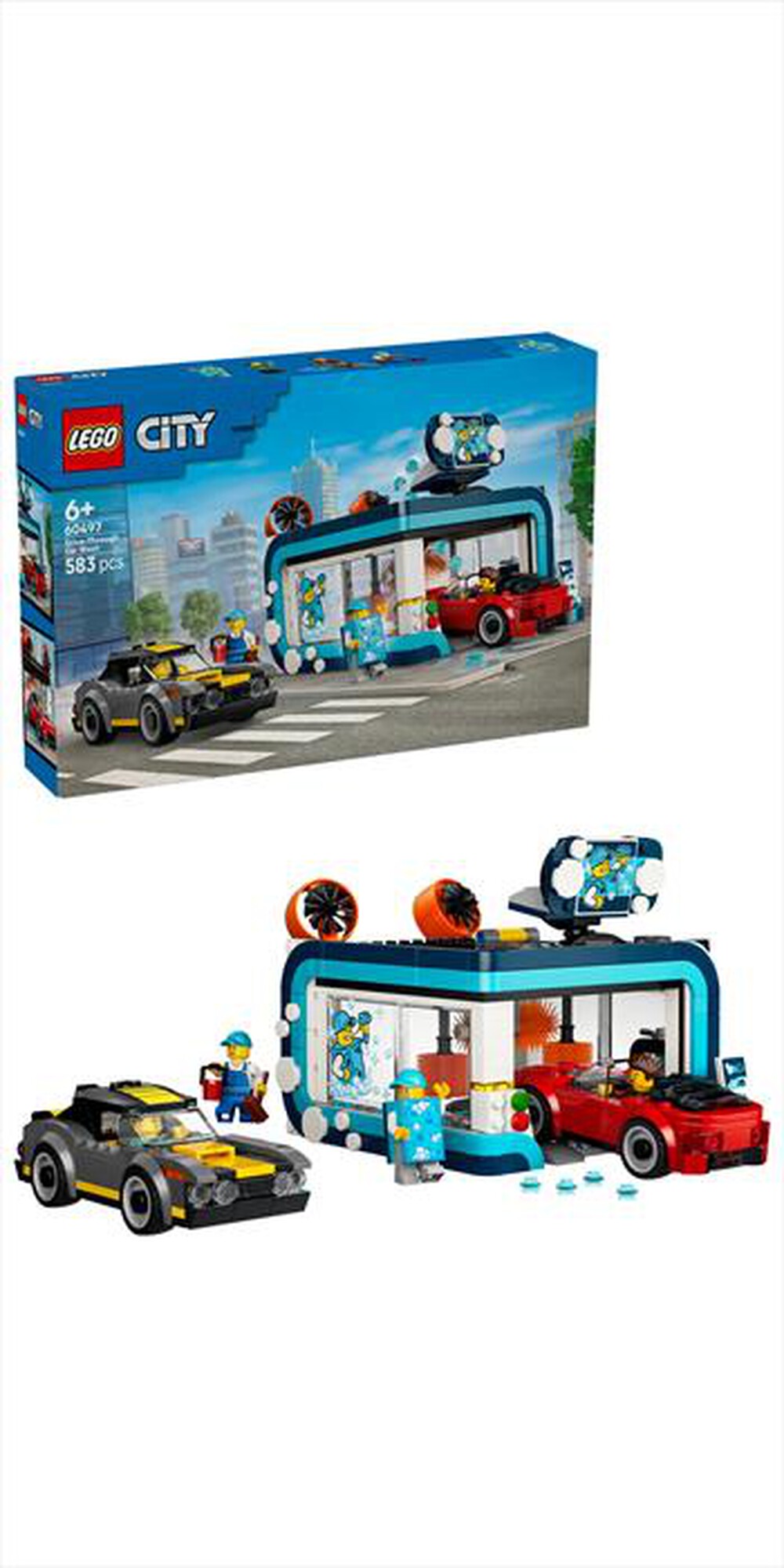 Immagine del prodotto LEGO - CITY Autolavaggio drive-in - 60497