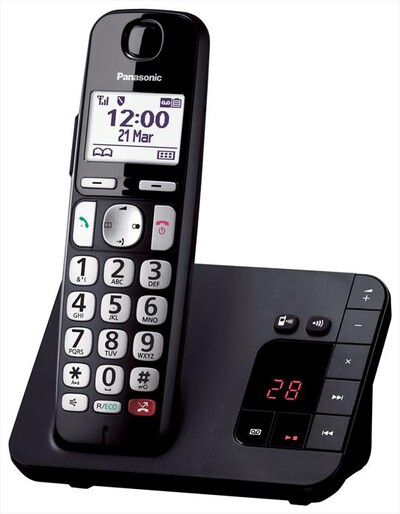 PANASONIC - KX-TGE260JTB-NERO