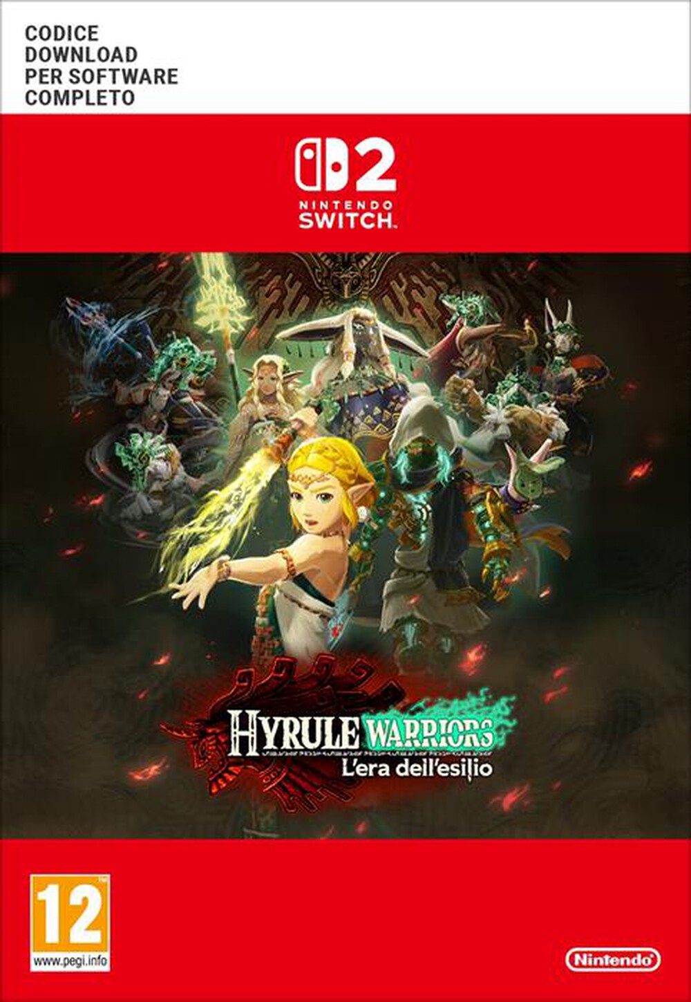 Immagine del prodotto NINTENDO - HYRULE WARRIORS: L'ERA DELL'ESILIO - COD. DOWNLOAD