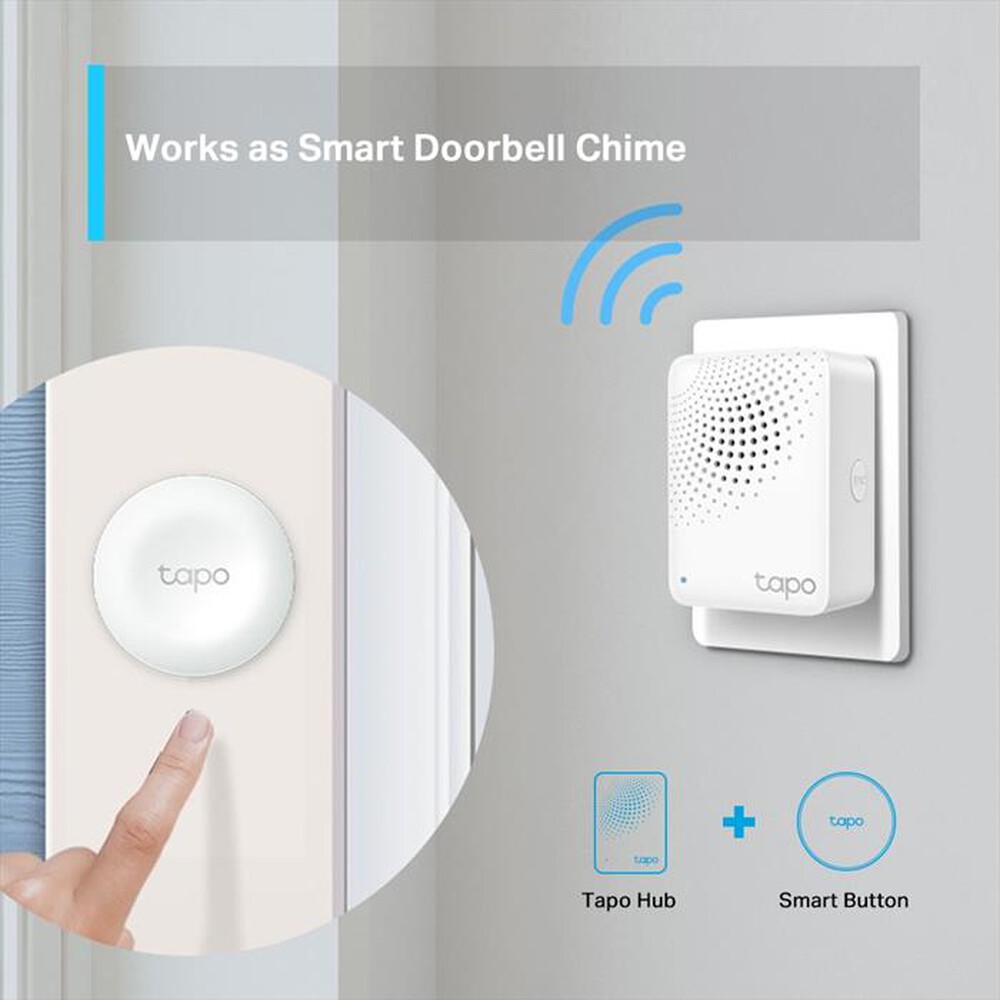 "TP-LINK - TAPO H100 SMART IOT HUB WITH CHIME"