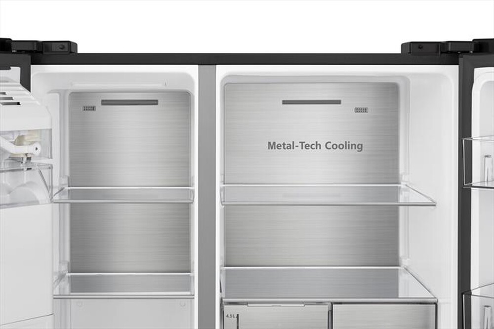 Immagine del prodotto HISENSE - Frigorifero side by side RS818N4TFE Classe E 632lt-Black Inox