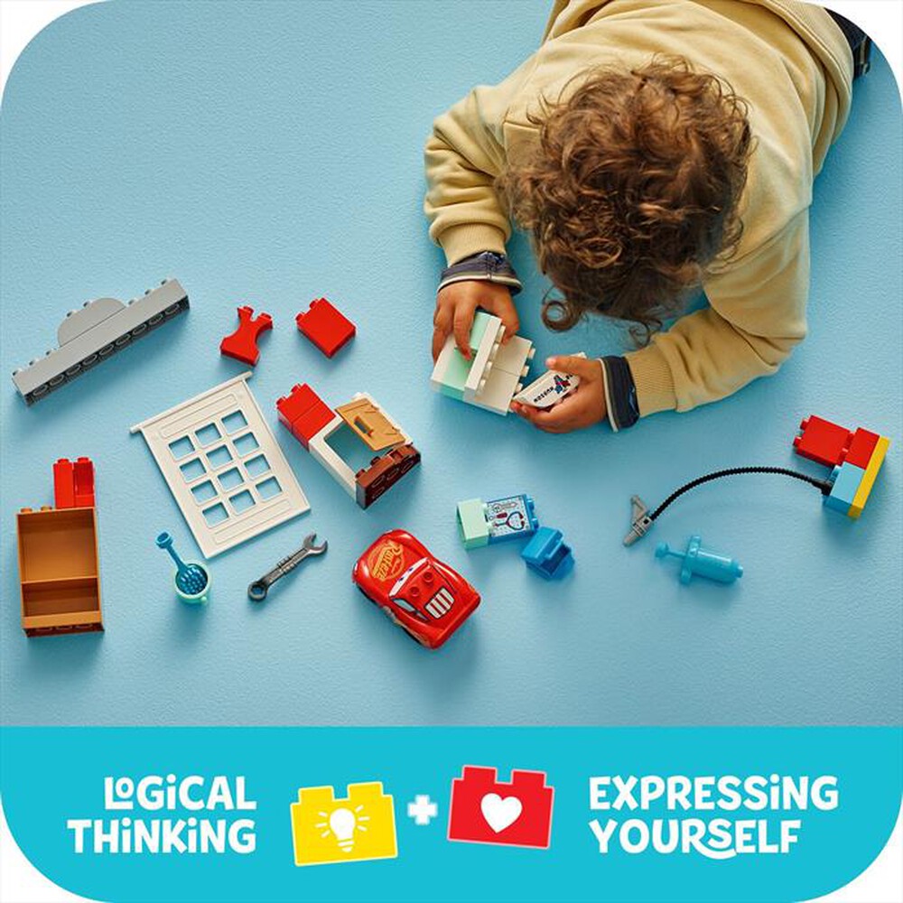 Immagine del prodotto LEGO - DUPLO Visita di McQueen all&rsquo;officina di Doc 10456