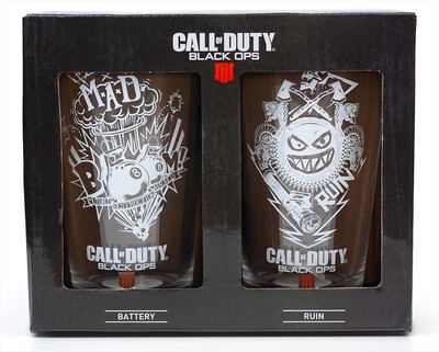 EXQUISITE GAMING - COD BO4 GLASS GIFT SET
