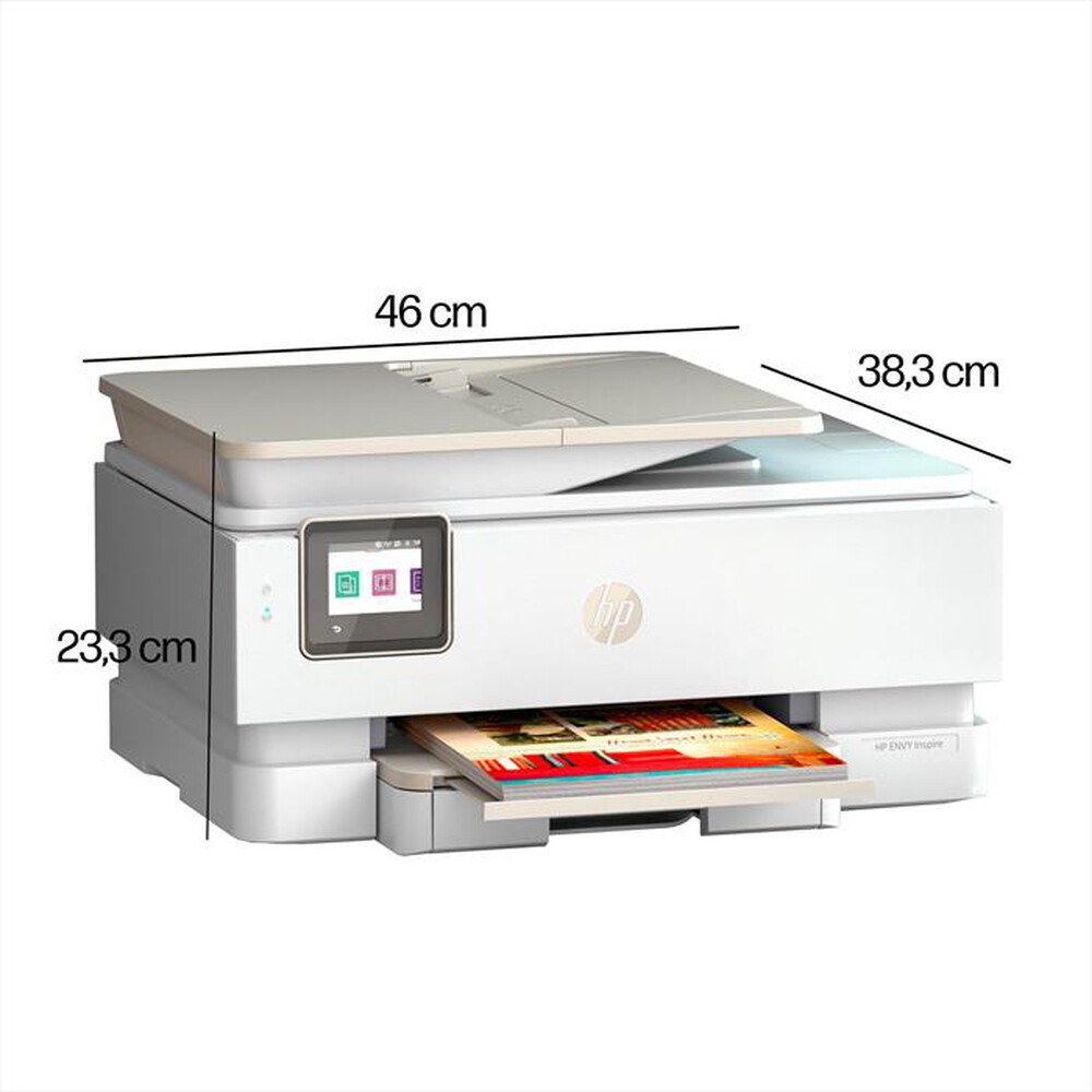 "HP - Envy Inspire 7924e 9 mesi d'inchiostro con Hp+-Portobello, Beige"
