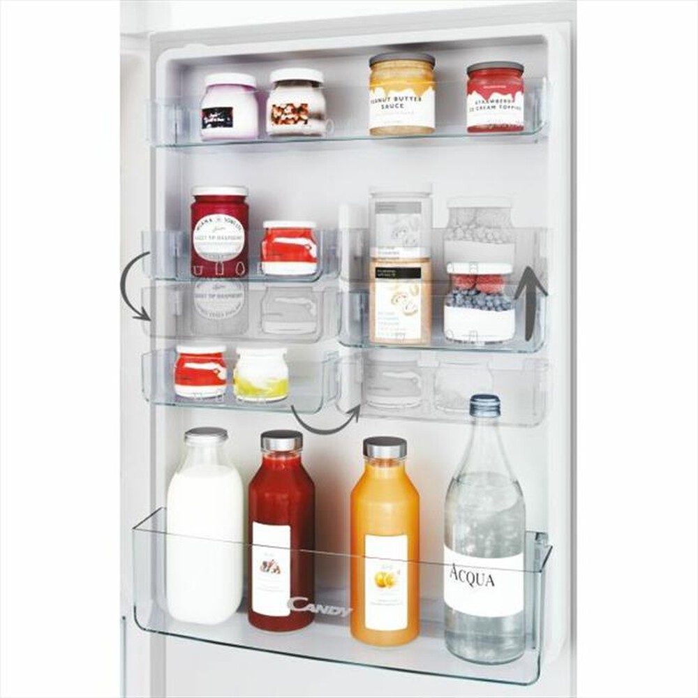 "CANDY - Frigorifero combinato CBL3518E Classe E 263 lt-Bianco"