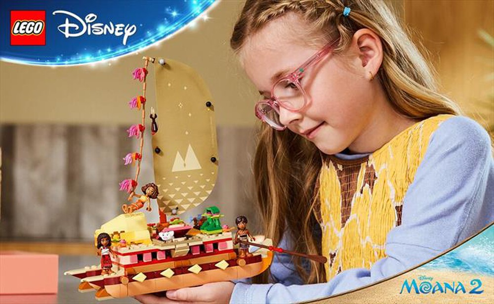 Immagine del prodotto LEGO - DISNEY PRINCESS La canoa di Vaiana 43270