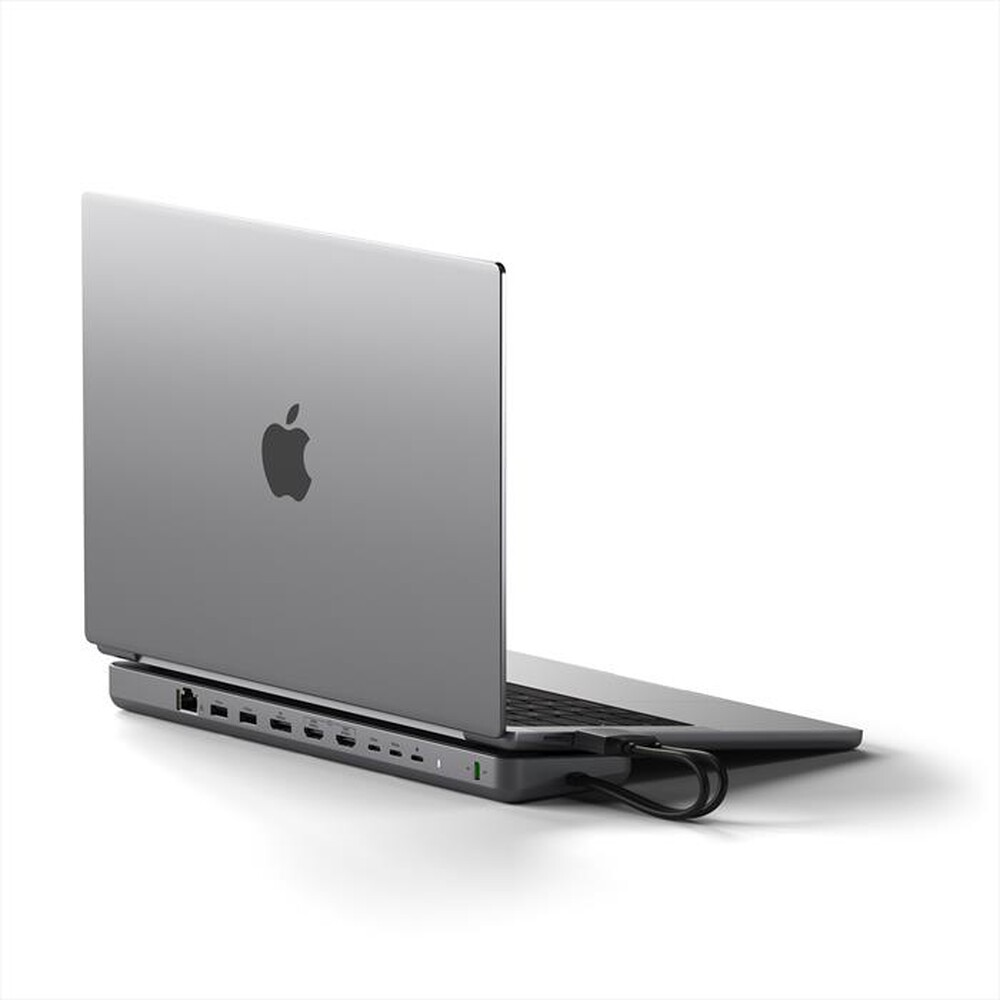 "SATECHI - ADATTATORE USB-C DUAL DOCK STAND-nero"