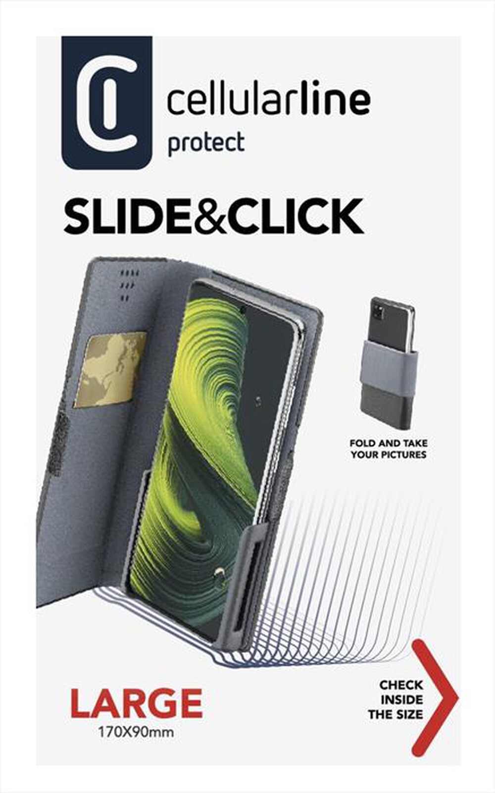 Immagine del prodotto CELLULARLINE - SLIDECLICK4XK-Nero