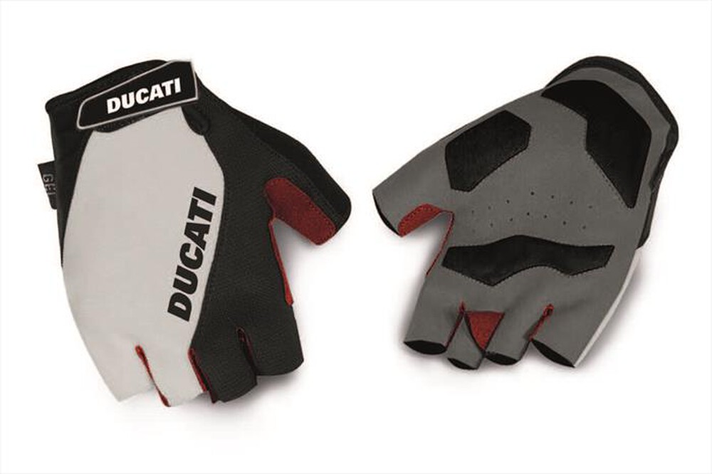 "DUCATI - GUANTINI DUCATI PER BIKE BIANCO-ROSSO-Rosso/Nero"