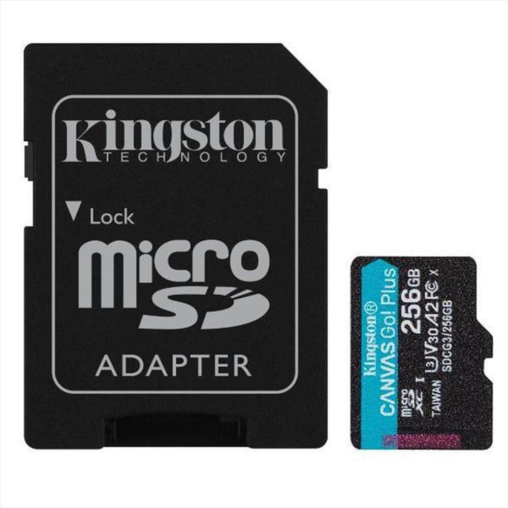 "KINGSTON - Supporto SDXC 256 GB SDCG3256GB-Nero"