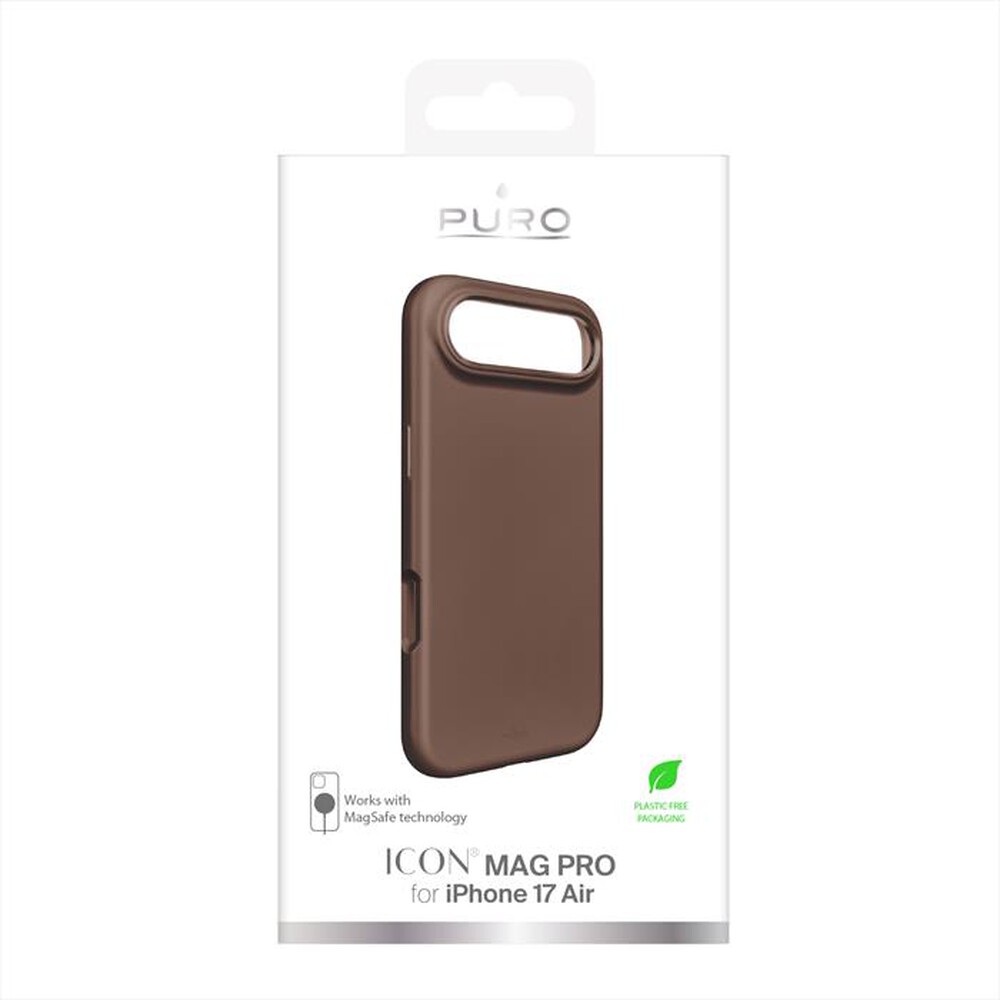 Immagine del prodotto PURO - Cover ICON MAG PRO per iPhone Air-Marrone
