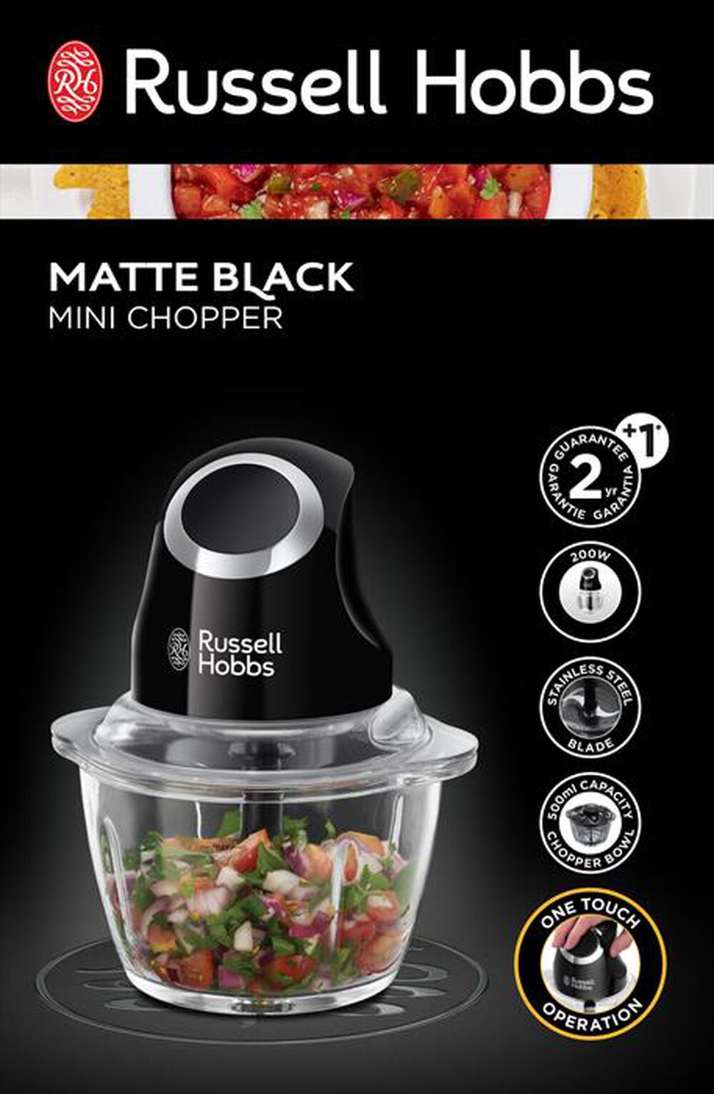 Immagine del prodotto RUSSELL HOBBS - Minitritatutto 24662-56-nero