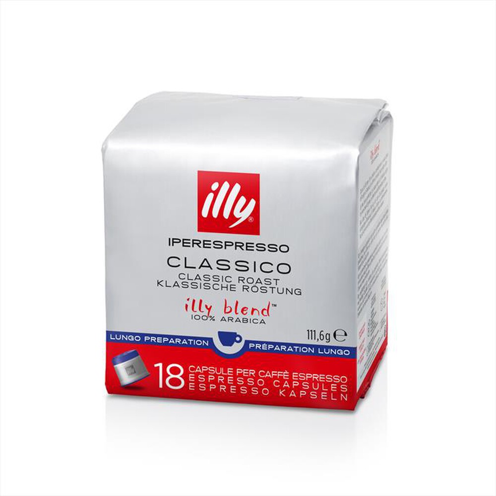 "ILLY - 18 CAPSULE CAFFÈ IPERESPRESSO CLASSICO LUNGO"
