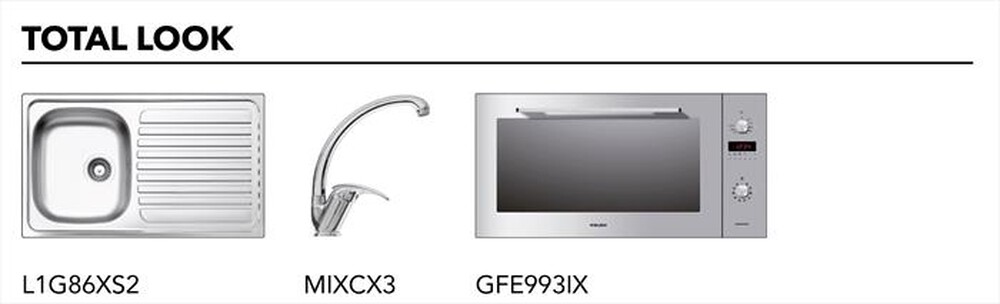 "GLEM GAS - Piano cottura elettrico GT320IX 2 fuochi 29 cm-Inox"