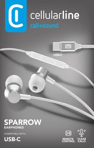 CELLULARLINE - AUSPARROWTYPECW-Bianco