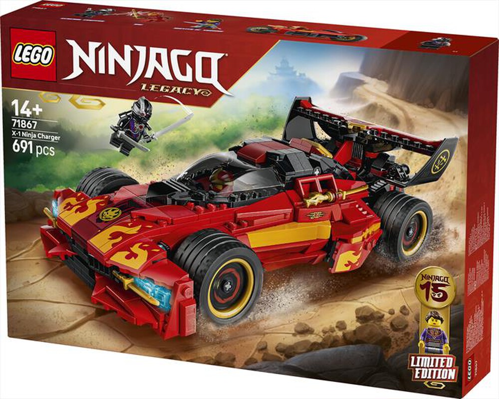 Immagine del prodotto LEGO - NINJAGO Super-bolide Ninja X-1 - 15&deg; Ann - 71867