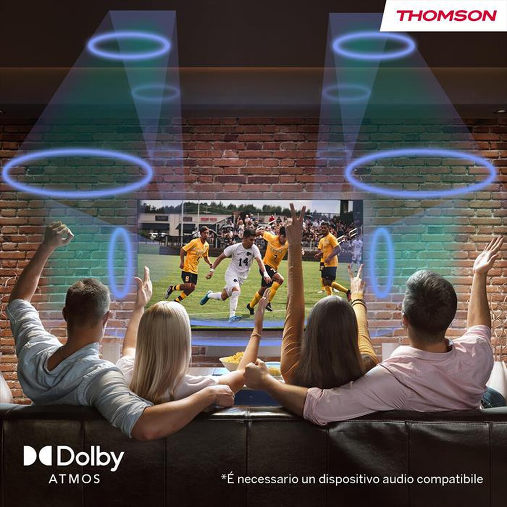 "THOMSON - Smart TV LED UHD 4K 55\" 55UA5S13W-Bianco"