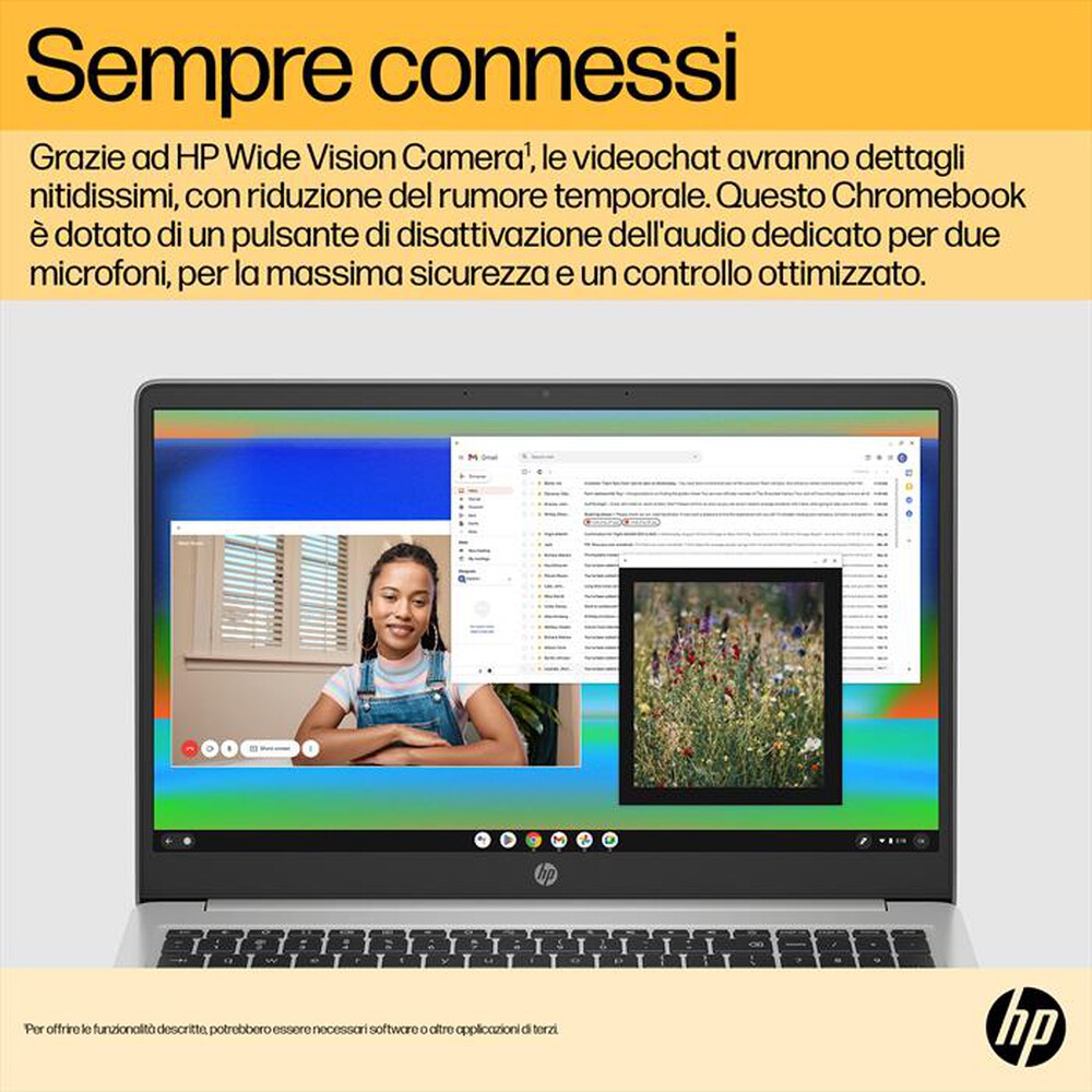 Immagine del prodotto HP - Notebook CHROMEBOOK 15A-NA0001NL-Mineral Silver