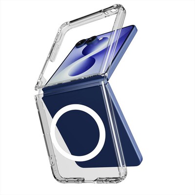 CELLULARLINE - IMPACT CLEAR MAG- GALAXY Z FLIP8-Trasparente