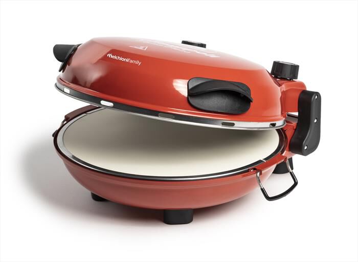 Forno Per Pizza Elettroferro Bella Napoli - Cuoce In 3 Minuti, Piastra In Pietra Refrattaria 31cm, 1200W - Foto 5