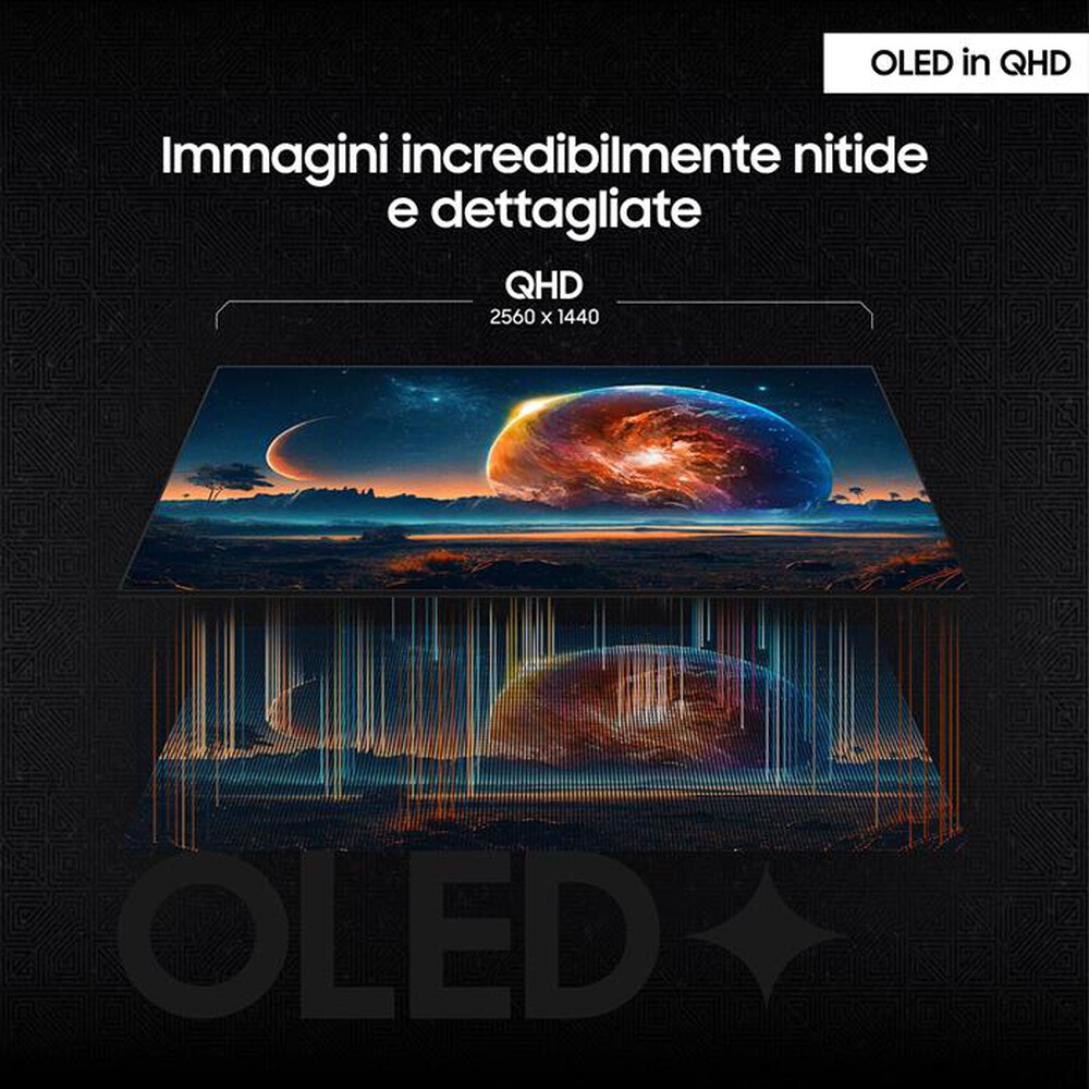 Immagine del prodotto SAMSUNG - MONITOR GAMING ODYSSEY OLED G6  - G61SD DA 27''-Silver