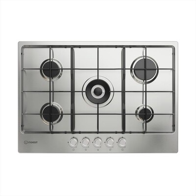 INDESIT - THP 752 W/IX/I 1 PIANO GAS INOX 75CM