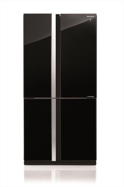 SHARP - Frigorifero 3 e più porte  SJ-GX820P2BK Classe F-Vetro Nero