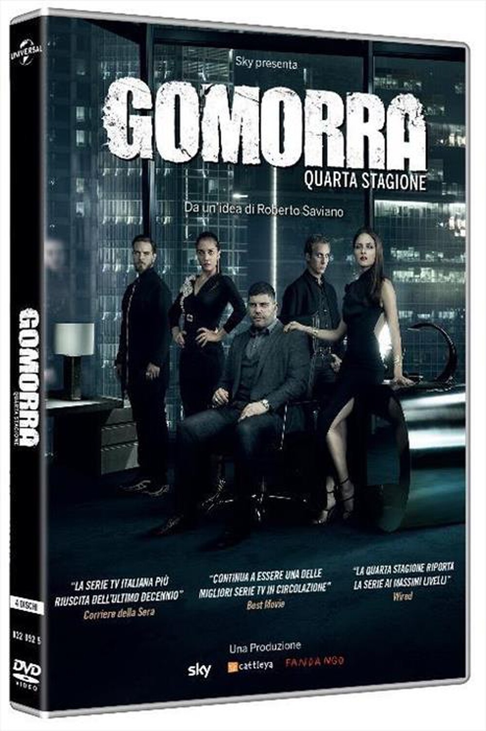 Immagine del prodotto WARNER HOME VIDEO - Gomorra - Stagione 04 (4 Dvd)
