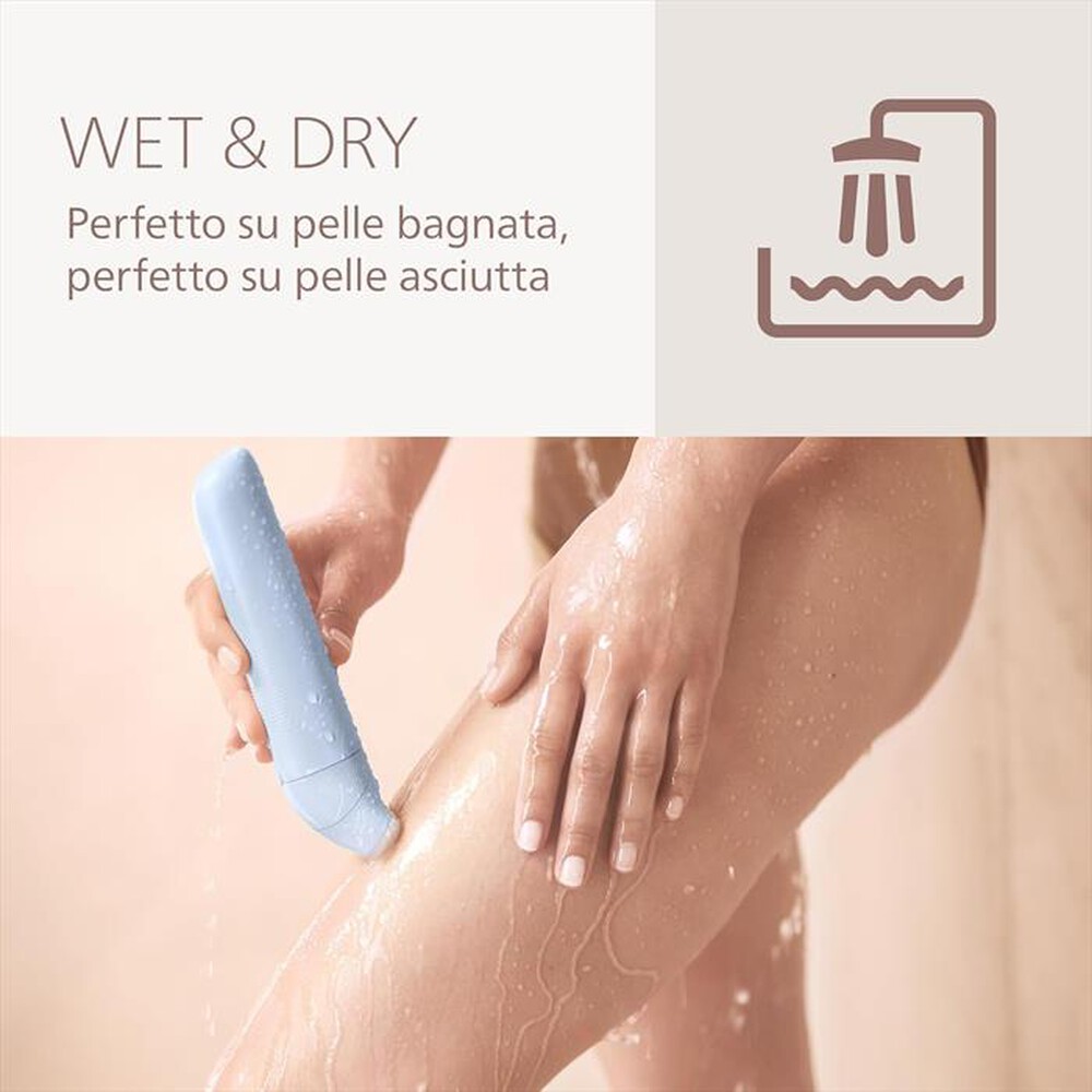 Immagine del prodotto PHILIPS - Depilatore SERIE 6000 BRL127/00-azzurro