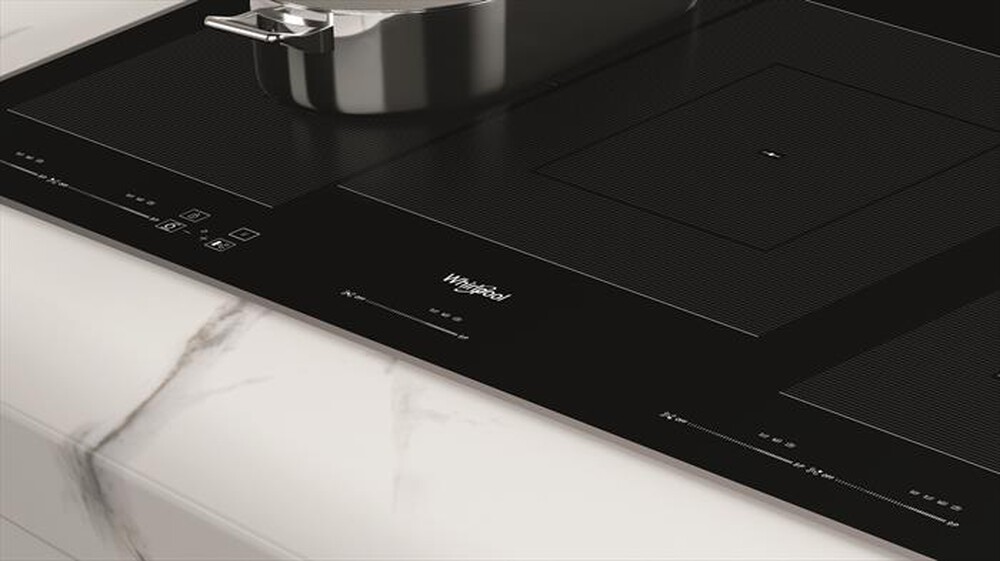 "WHIRLPOOL - Piano cottura elettrico WT 1090 BA 90 cm-Nero"
