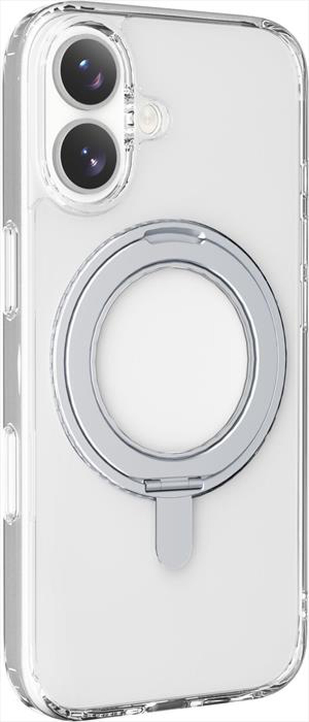 Immagine del prodotto CELLULARLINE - Custodia con anello rotabile SPIN MAG IPHONE 17-Trasparente