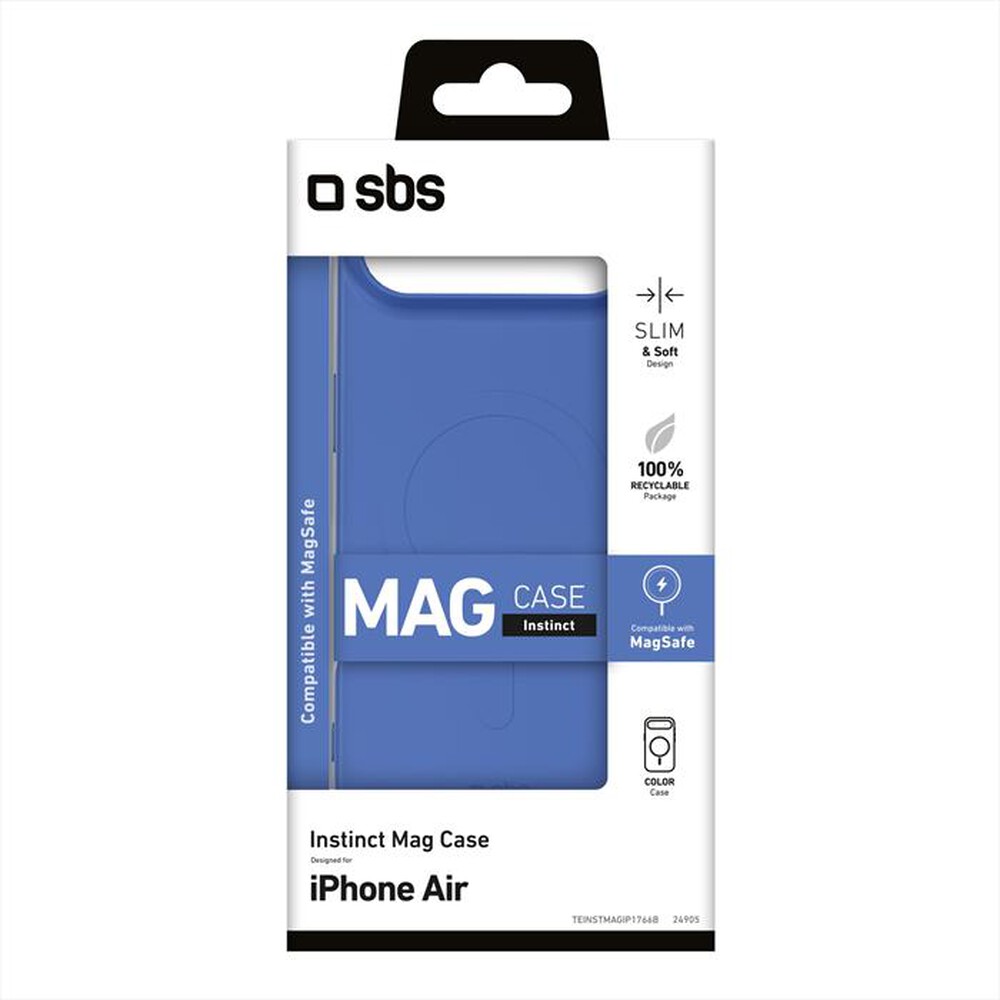 Immagine del prodotto SBS - Cover Instinct Mag per iPhone 17 Air-Blu