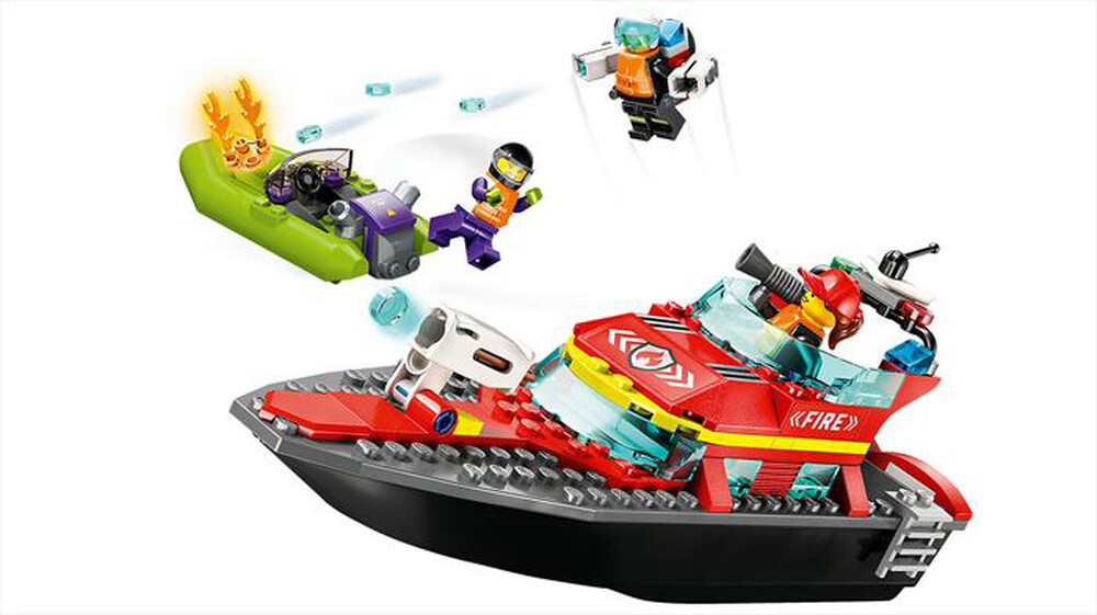 Immagine del prodotto LEGO - CITY Fire Barca di soccorso antincendio 60373