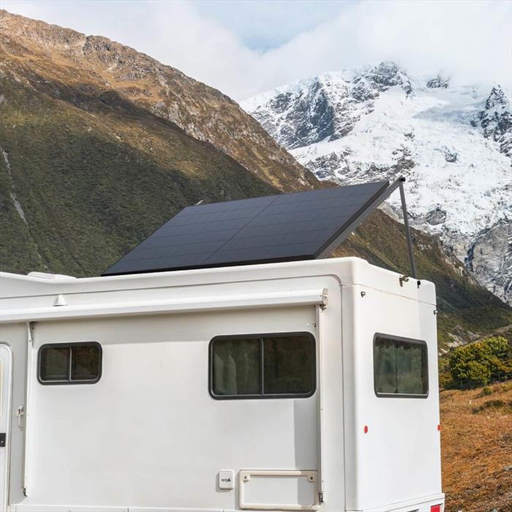Immagine del prodotto ECOFLOW - PANNELLO SOLARE 2 X 400W RIGIDO + MOUNTING FEET-Nero